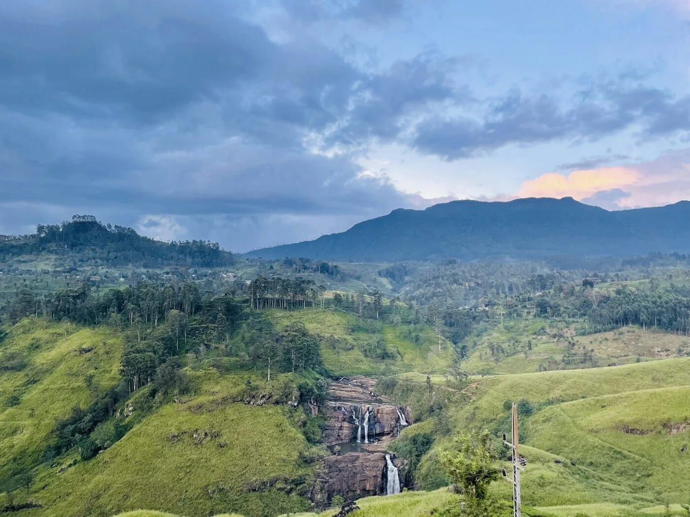 Aerial view of the Sri Lankan south coast with turquoise Indian Ocean, palm-fringed beaches and emerald green jungle - the view that greets European and Australian travellers within hours of landing