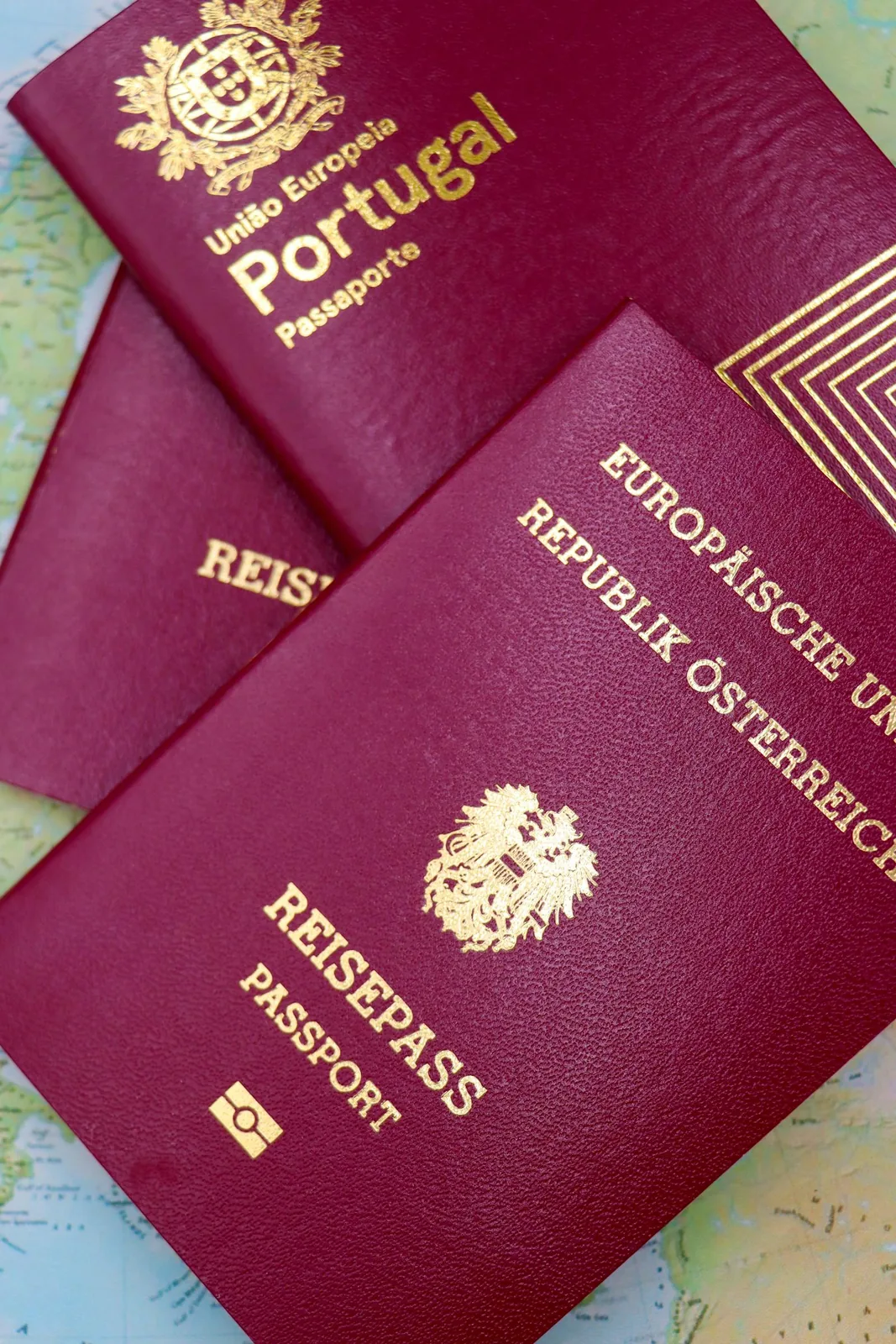Passport and travel documents ready for a Sri Lanka trip