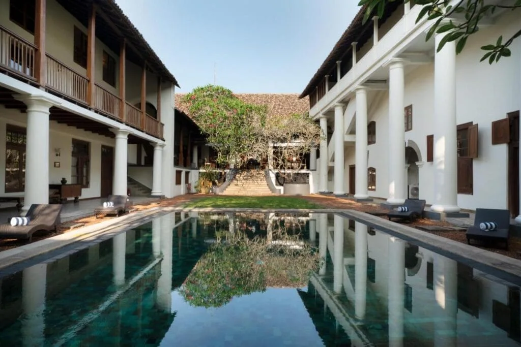 Galle Fort Hotel - luxury boutique hotel within an 18th-century Dutch colonial villa inside the UNESCO World Heritage Galle Fort, Sri Lanka