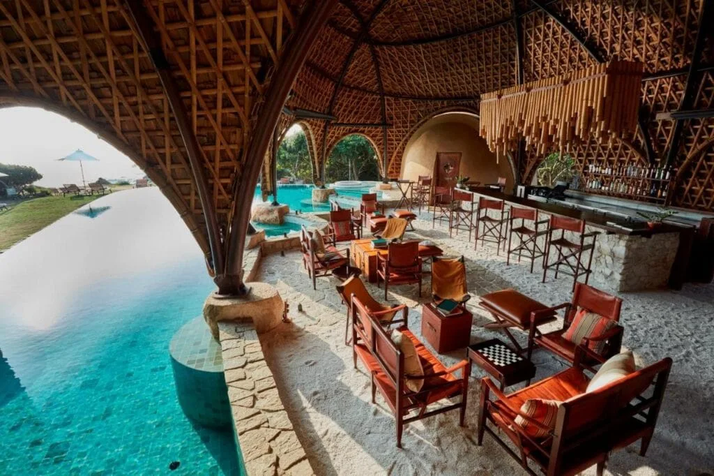 Wild Coast Tented Lodge near Yala National Park - luxury cocoon bubble suite tents set in a dramatic landscape with sand dunes and wildlife